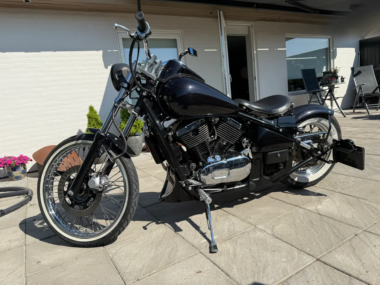 Billede 3 - Kawasaki vn800 chopper 