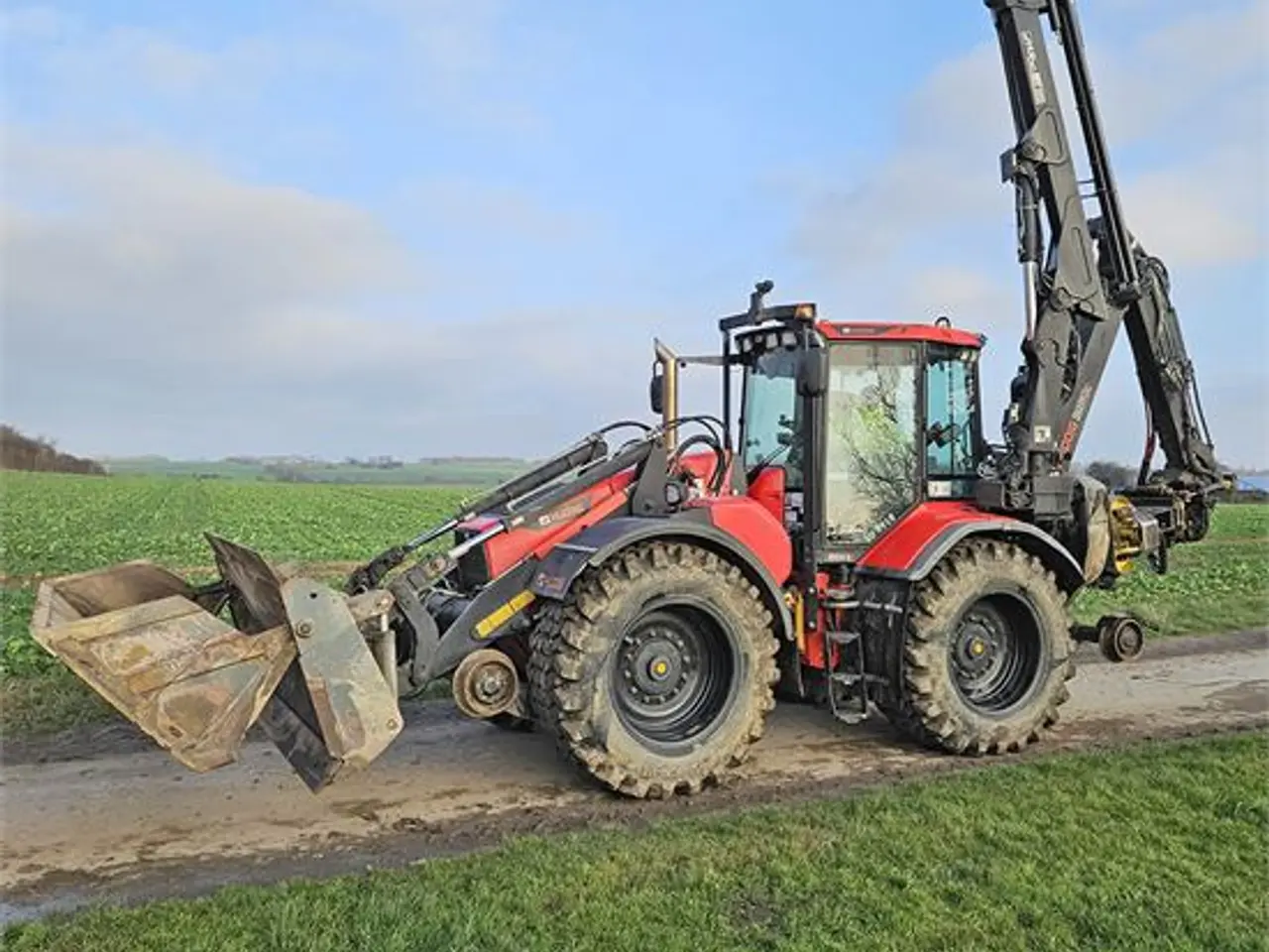 Billede 1 - Huddig 1260 C - Rail model - Huddig Lift 2000. - Video