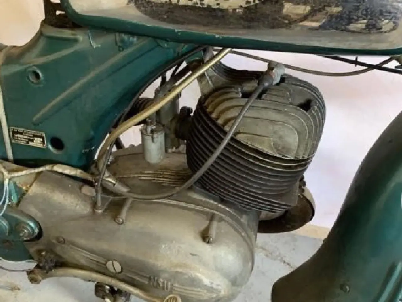 Billede 6 - NSU Lux veteran motorcykel 1956