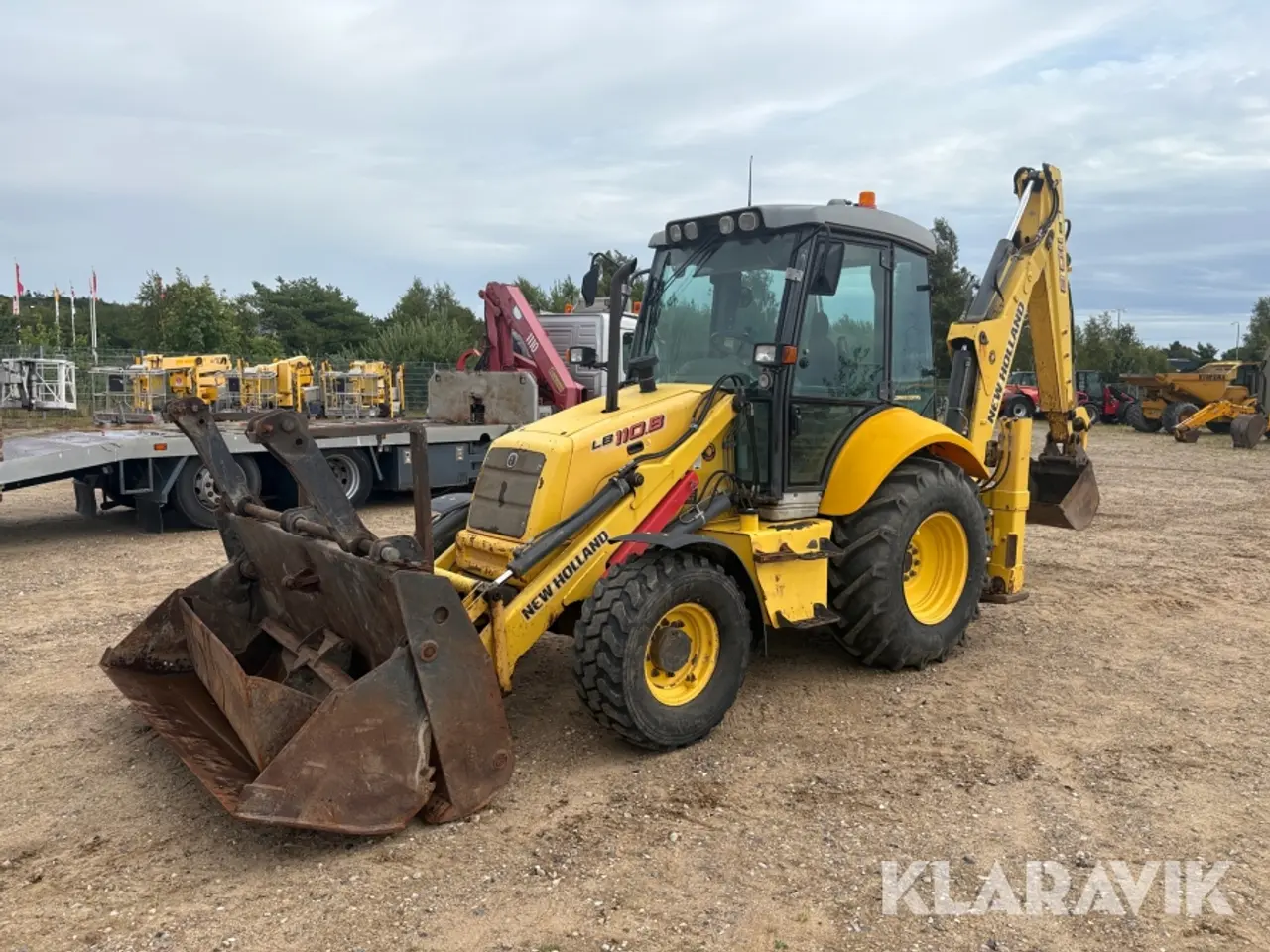 Billede 1 - Rendegraver New Holland LB110B-4PS