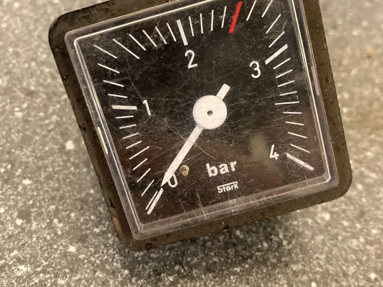 Billede 1 - STORK Boiler Pressure Gauge 0-4 Bar -
