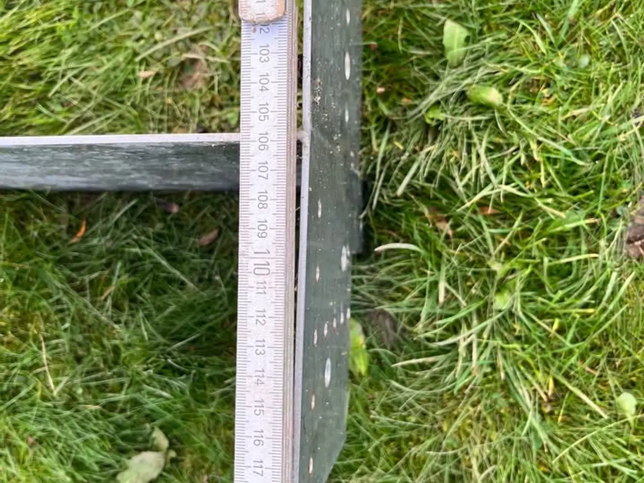 Billede 6 - 2 stk rustfri syrefaste vinkelbeslag 120 cm