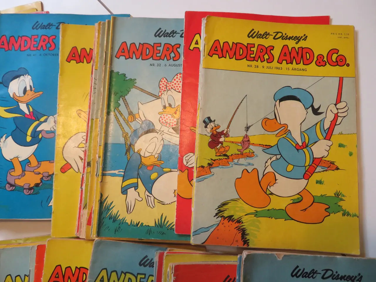 Billede 3 - Anders And blade 1963, 41 stk.