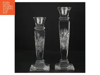 Høje lysestager (str. 21 cm og 25 cm)
