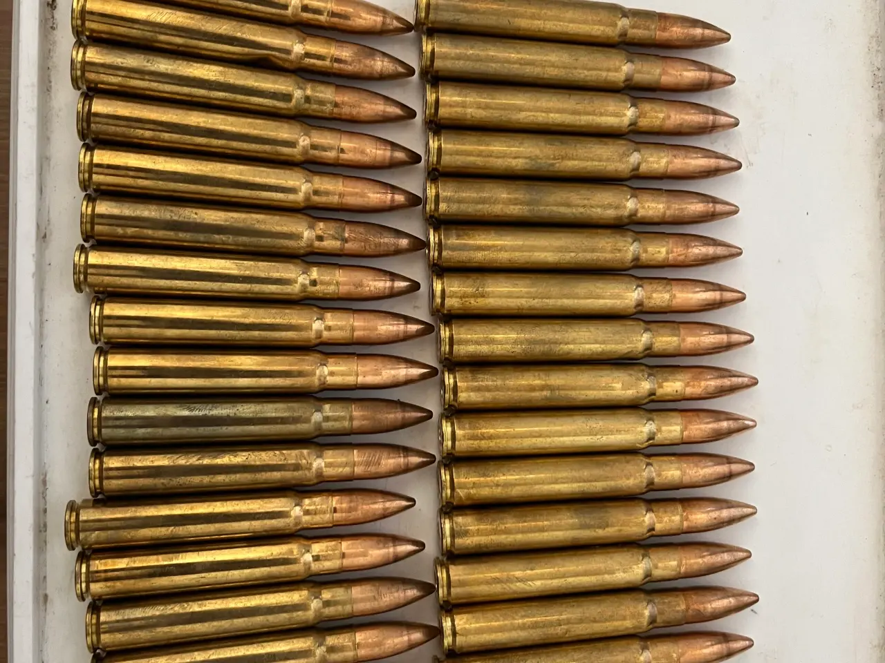 Billede 1 - Forskelligt riffel ammo 9.3x62 og 6.5x55