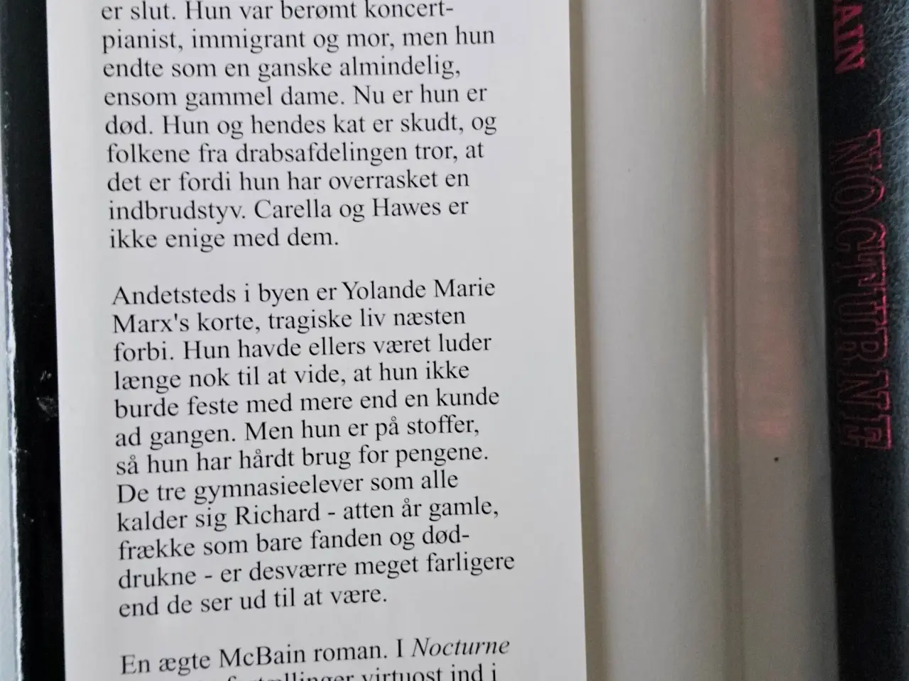 Billede 3 - Nocture. Af Ed McBain