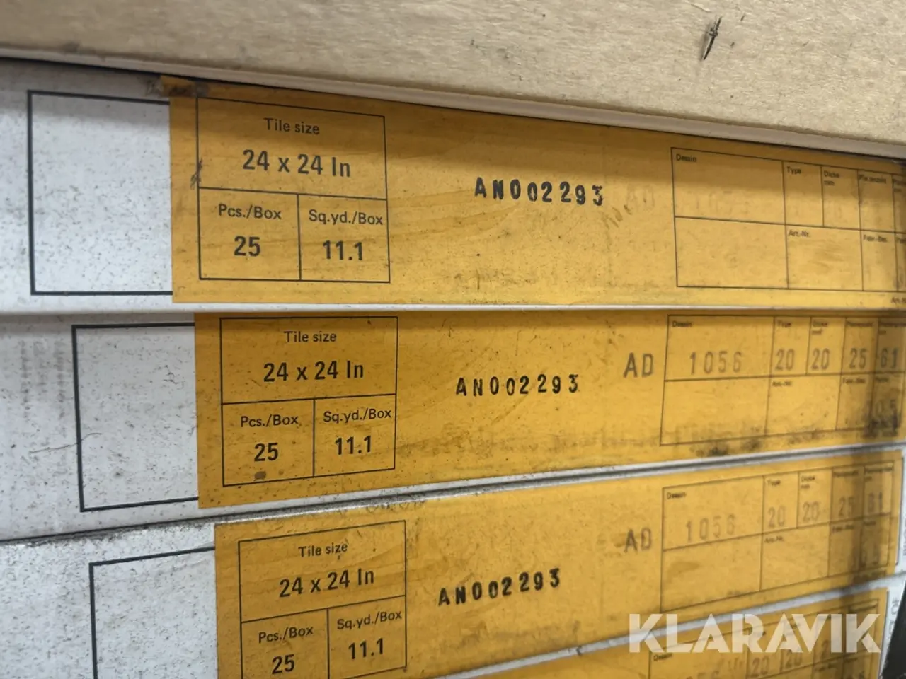 Billede 7 - Vinyl Tile Somplan 16 pakker, 144m2
