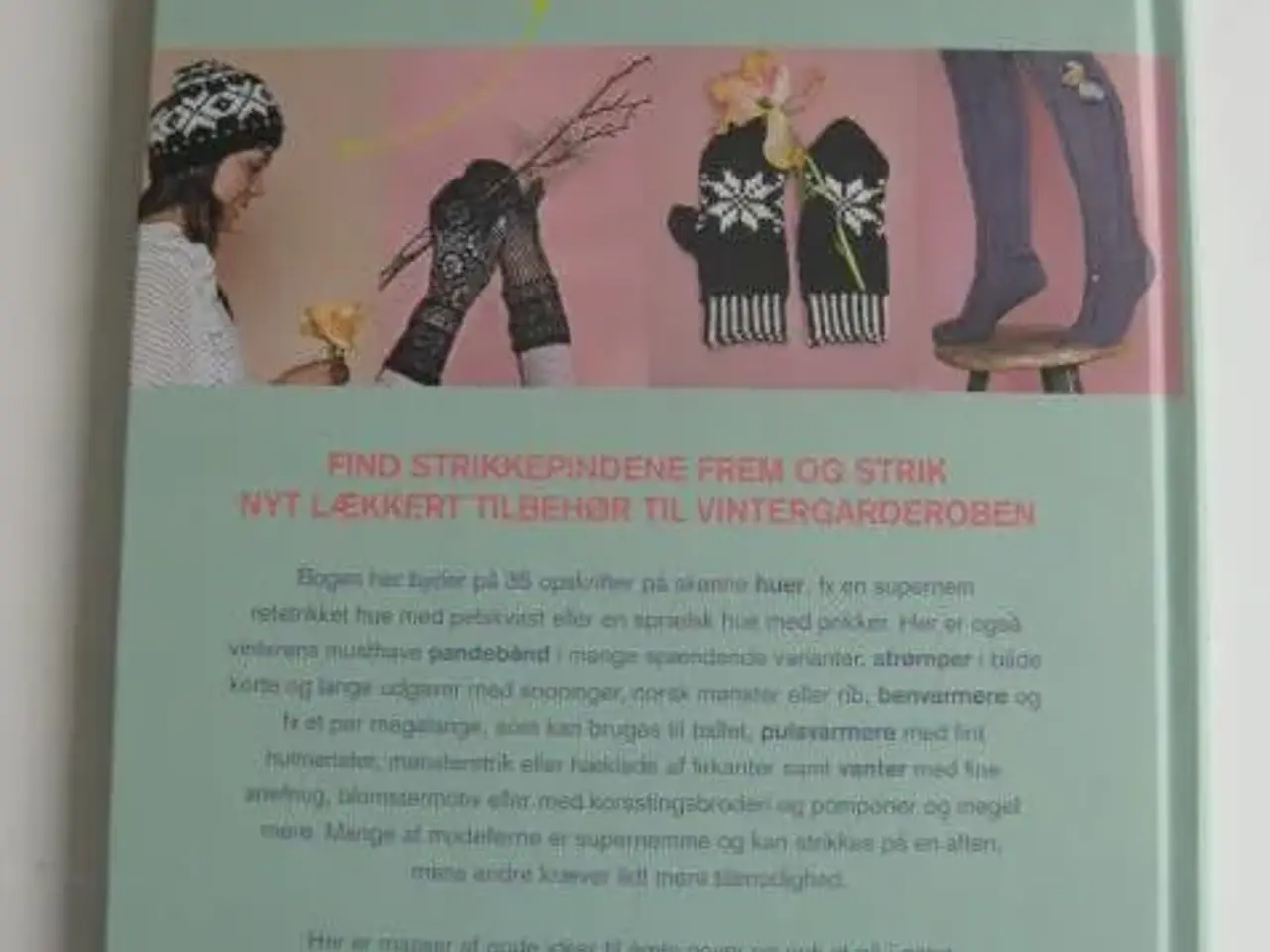 Billede 2 - Strik ...  huer, vanter, strømper, pande