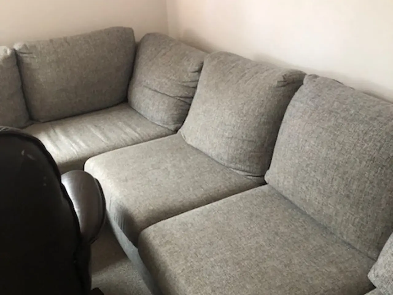 Billede 2 - Grå hjørnesofa med chaiselong