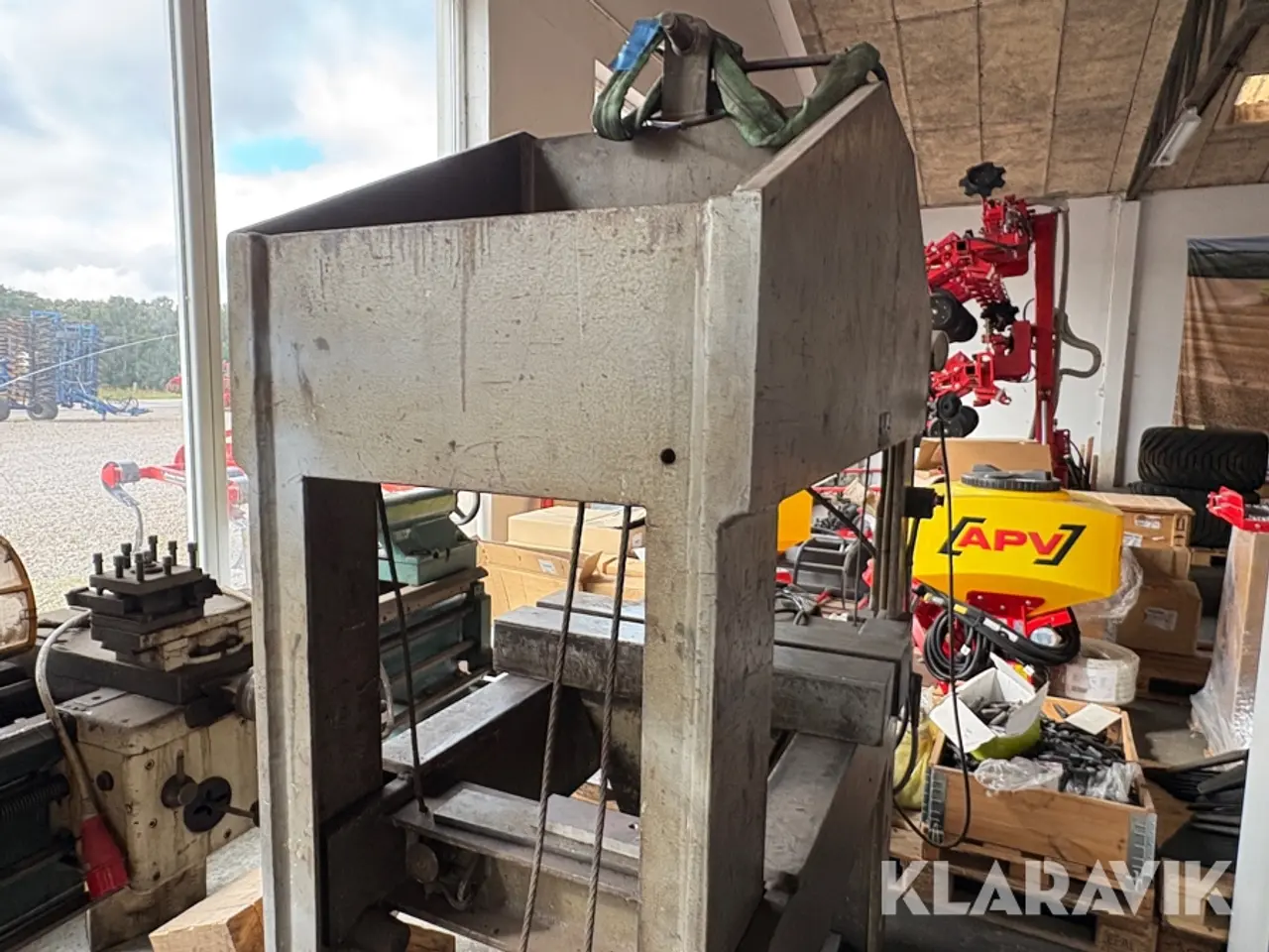 Billede 11 - Hydraulisk presser Stenhøj Hydraulik A/S 100 Ton