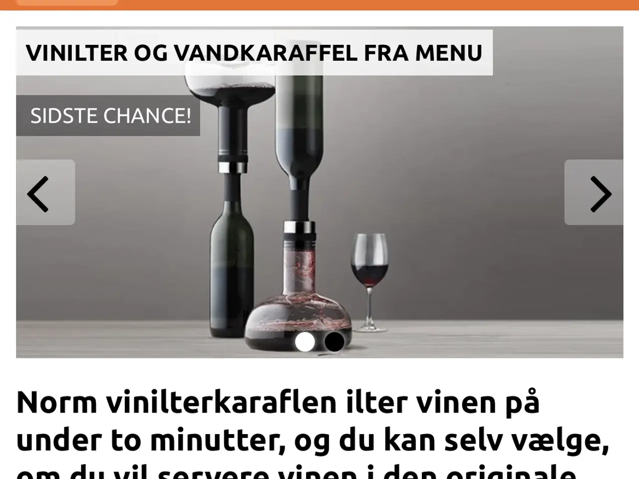 Billede 2 - Vinilter Menu