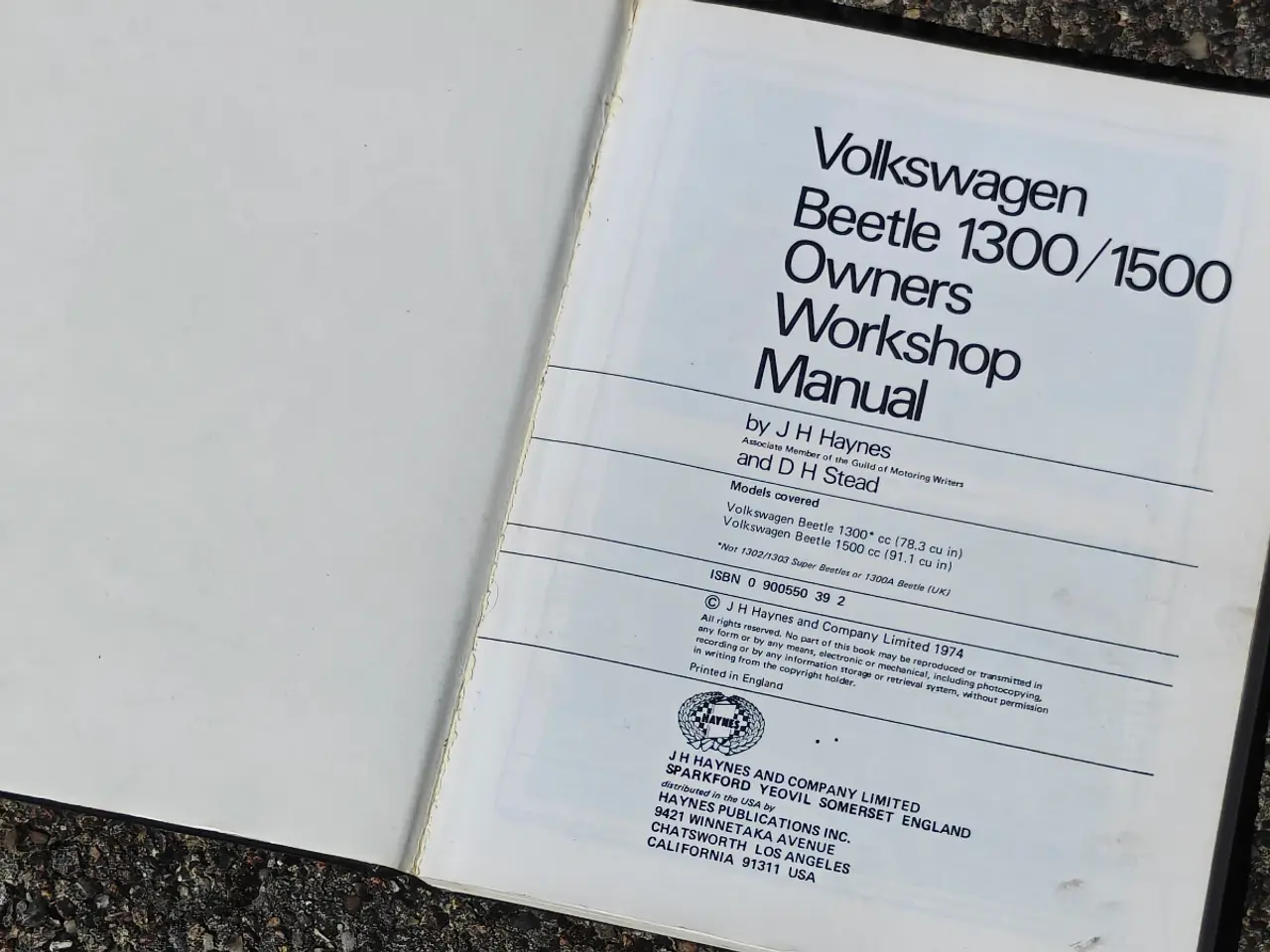 Billede 2 - Vw folkevogne Reparation/ Volkswagen Beetle manual
