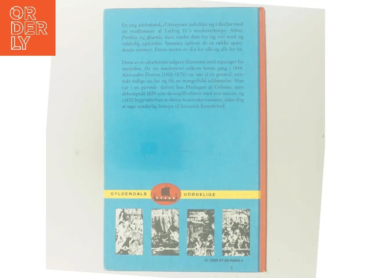 Billede 3 - De tre musketerer 1 af Alexandre Dumas (Bog)