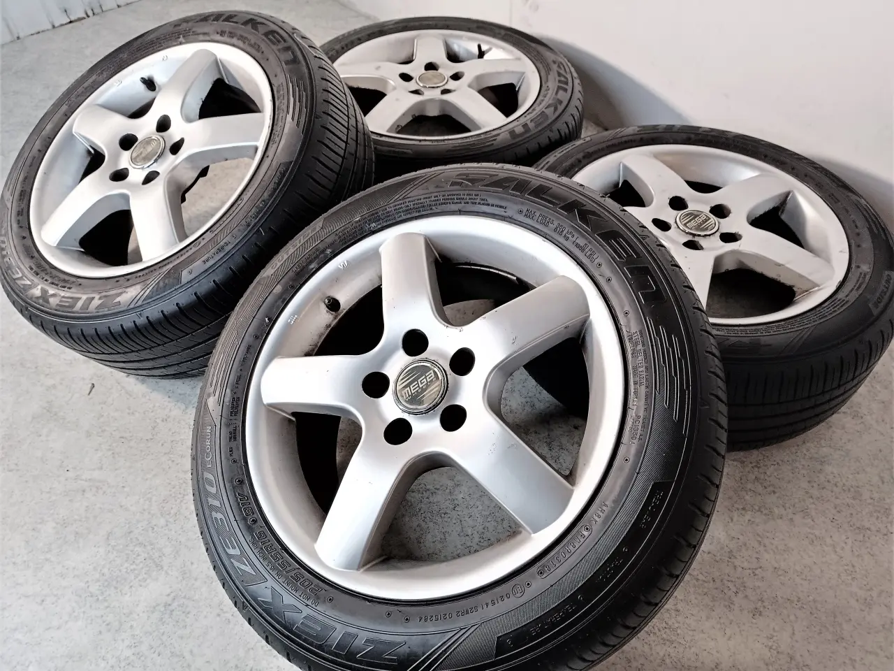 Billede 2 - 5x110 16" ET40 MegaWheels sommersæt