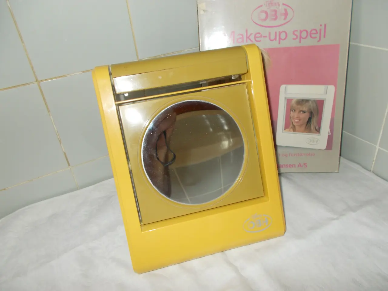 Billede 1 - NEDSAT Make-up / shaver spejl