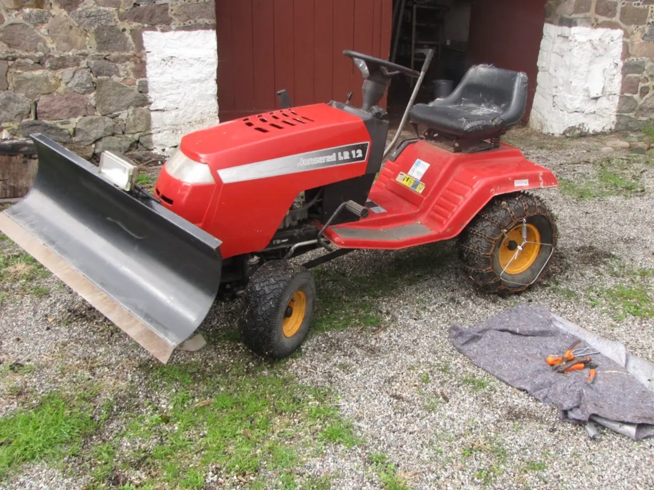 Billede 3 - Havetraktor med sneplov 