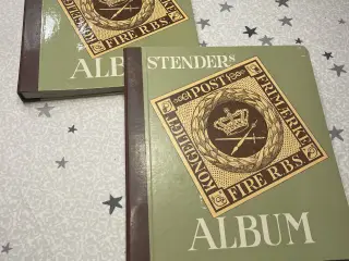 2 stk Stender Album DK , med mærker