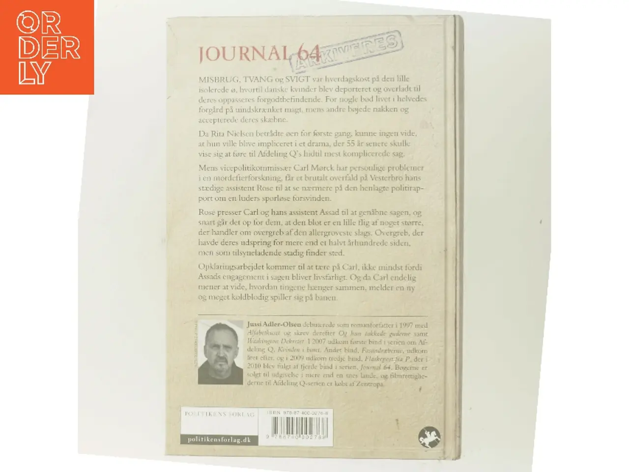 Billede 3 - Journal 64. 4 af Jussi Adler-Olsen (Bog)
