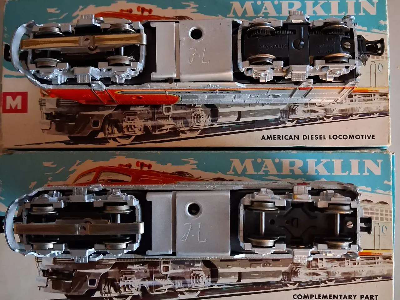 Billede 3 - Märklin SantaFe #3060/4060 H0 ac analog