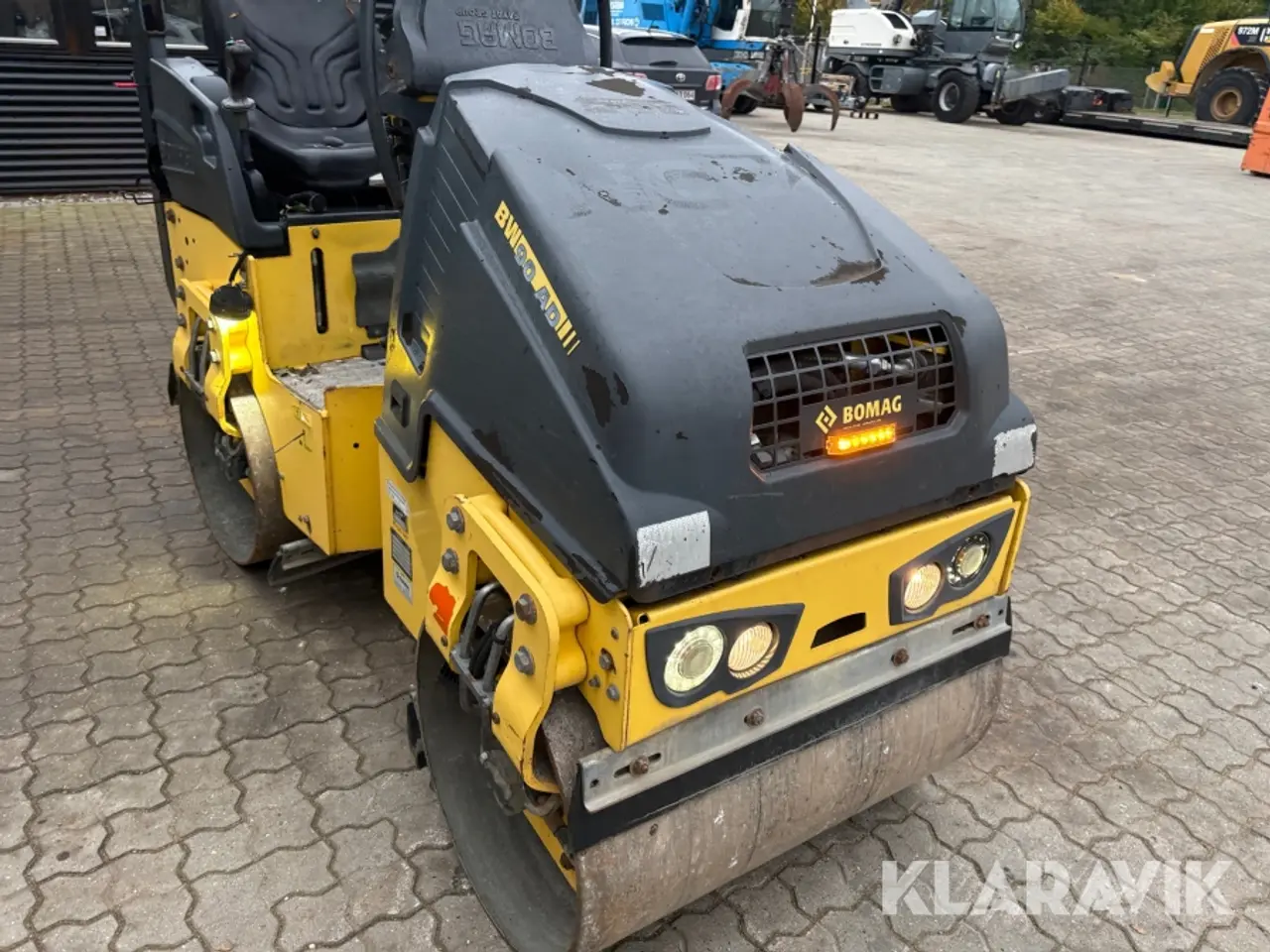 Billede 9 - Vejtromle Bomag 90 AD