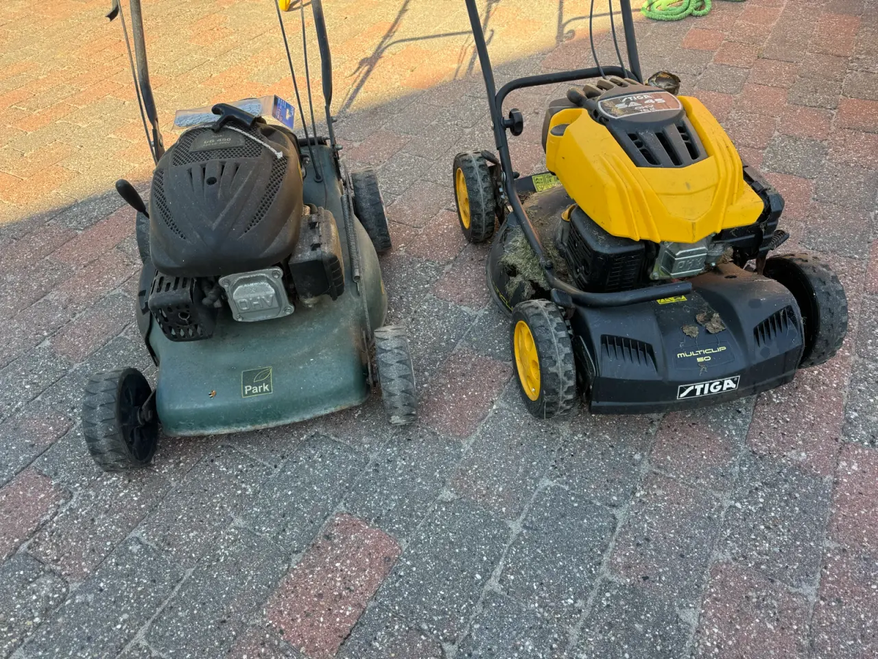 Billede 1 - Stiga og Park plæneklipper