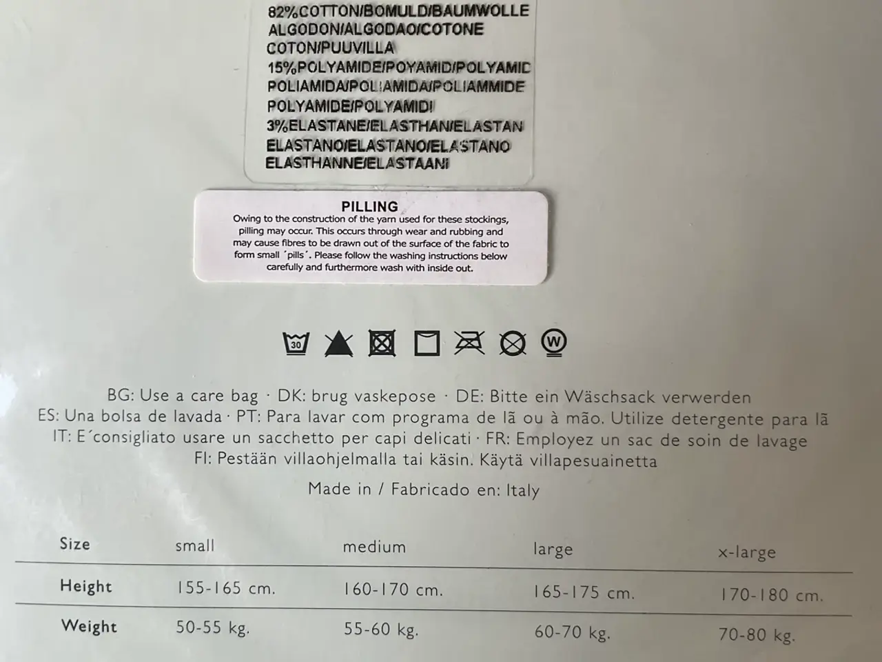 Billede 3 - 7 par nye Strømpebukser heraf 1 leggings.