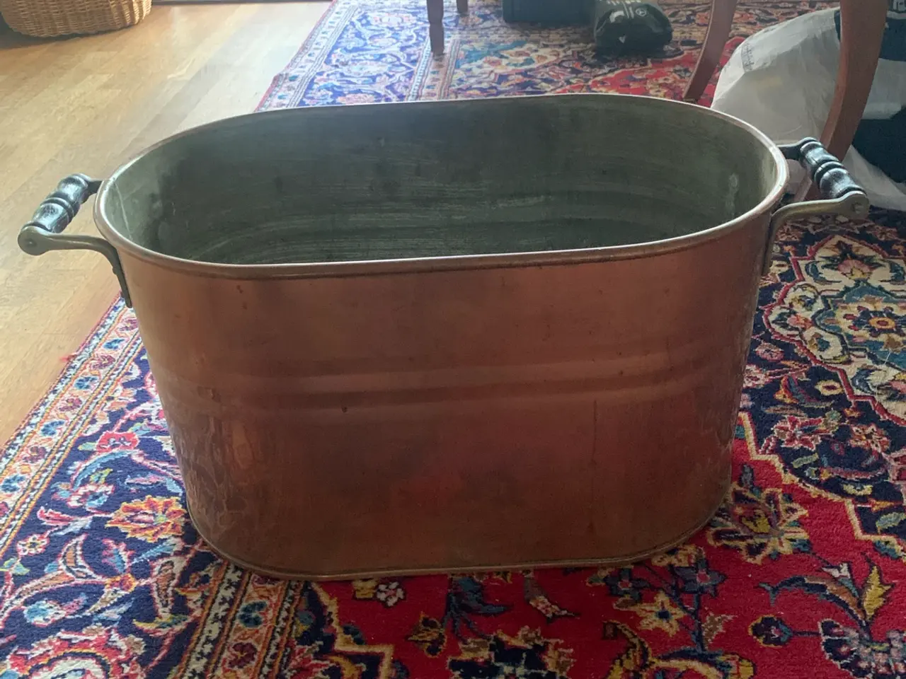 Billede 5 - Vintage kobber kurv/balje