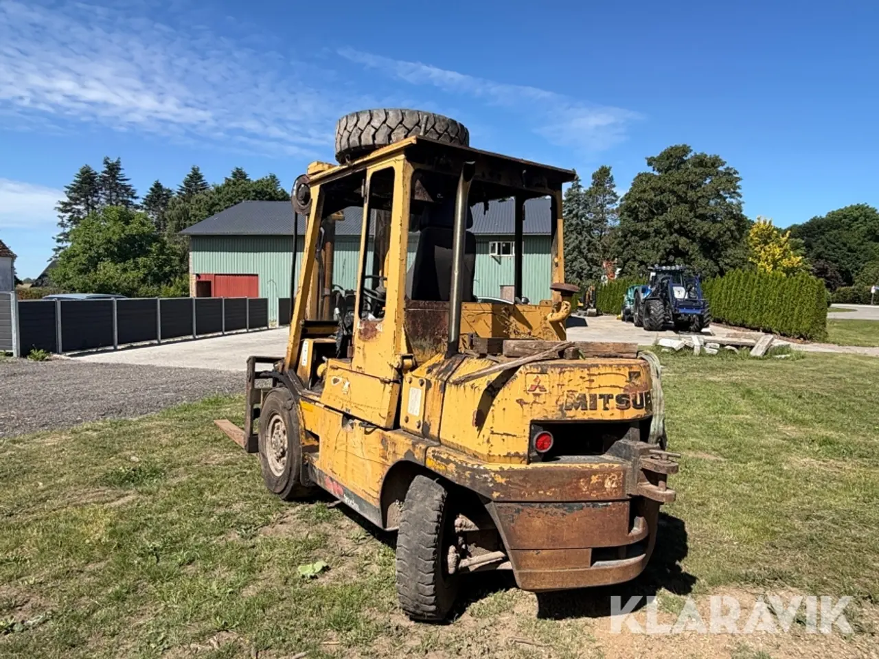Billede 4 - Gaffeltruck Mitsubishi FD35T