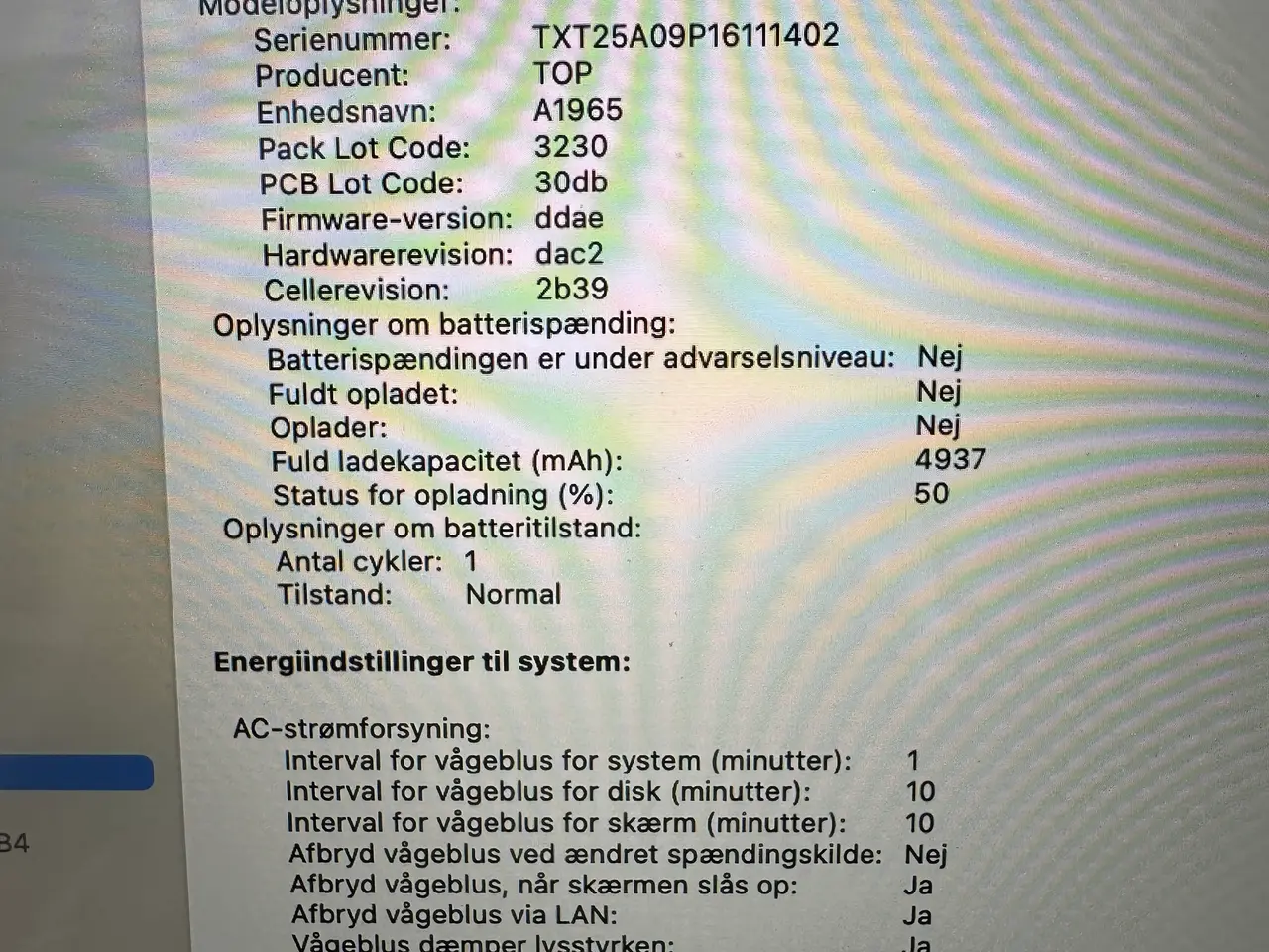 Billede 7 - MacBook Air 13” 2019 Space Grey(Ny batteri)