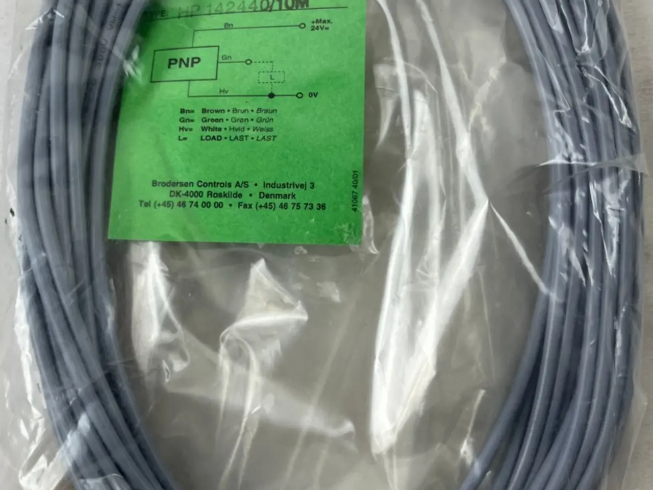 Billede 1 - Brodersen HP142440/10M Magnetic Proximity kontakt
