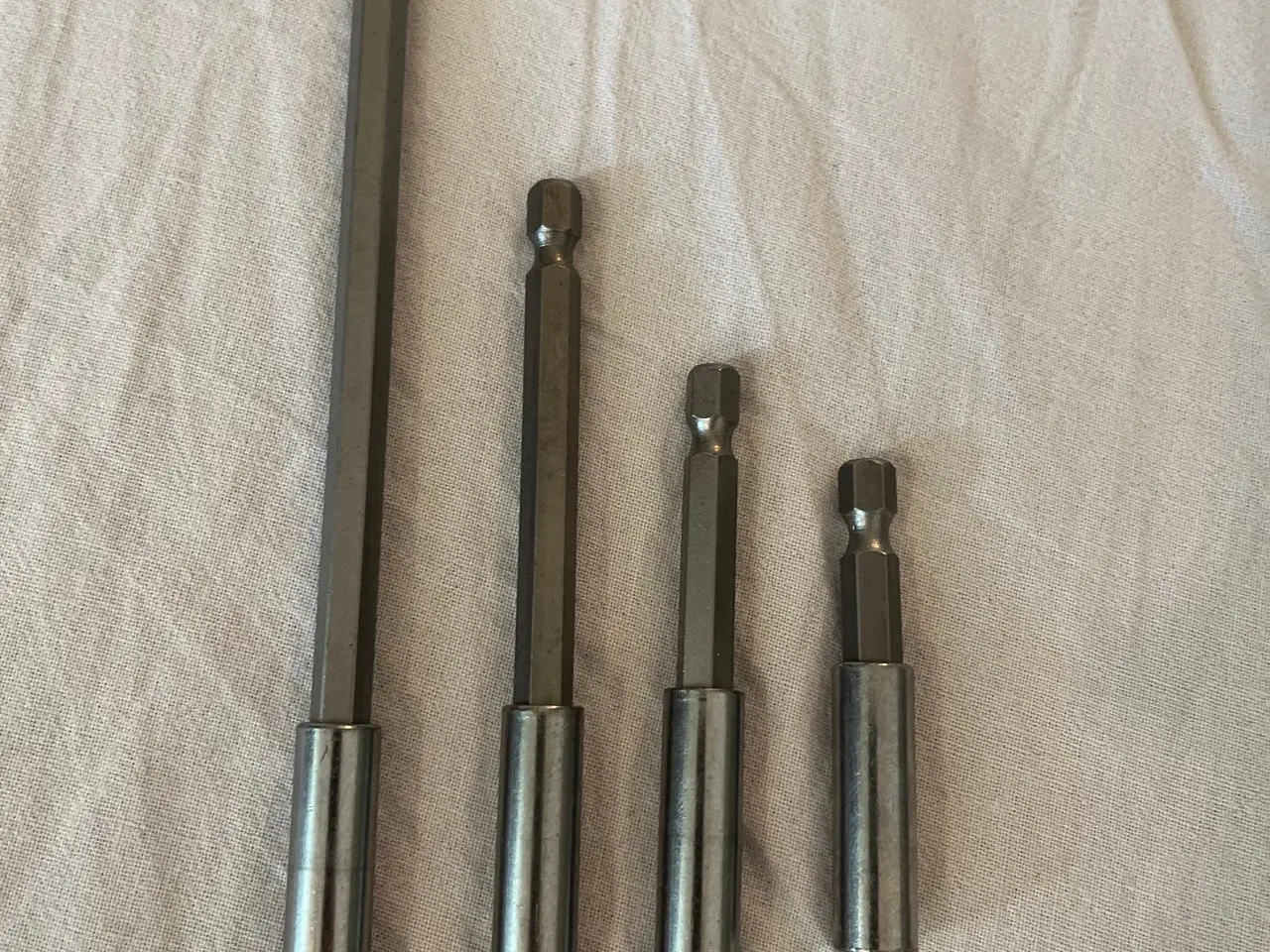 Billede 2 - 4 x magnetisk bitsholder 6-15 cm
