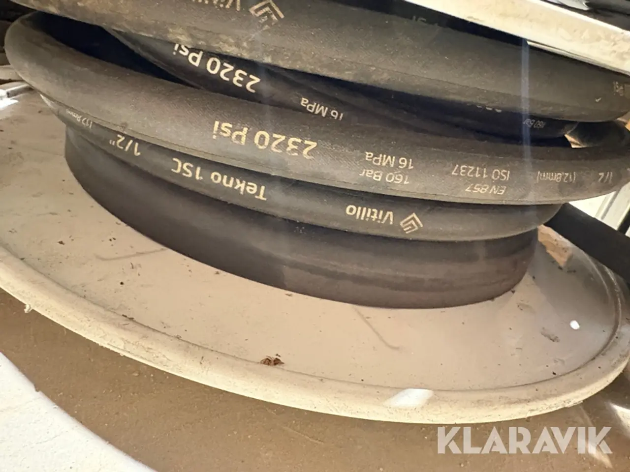 Billede 7 - Slangeoprul til olie 160 bar 1/2", 2 Styk