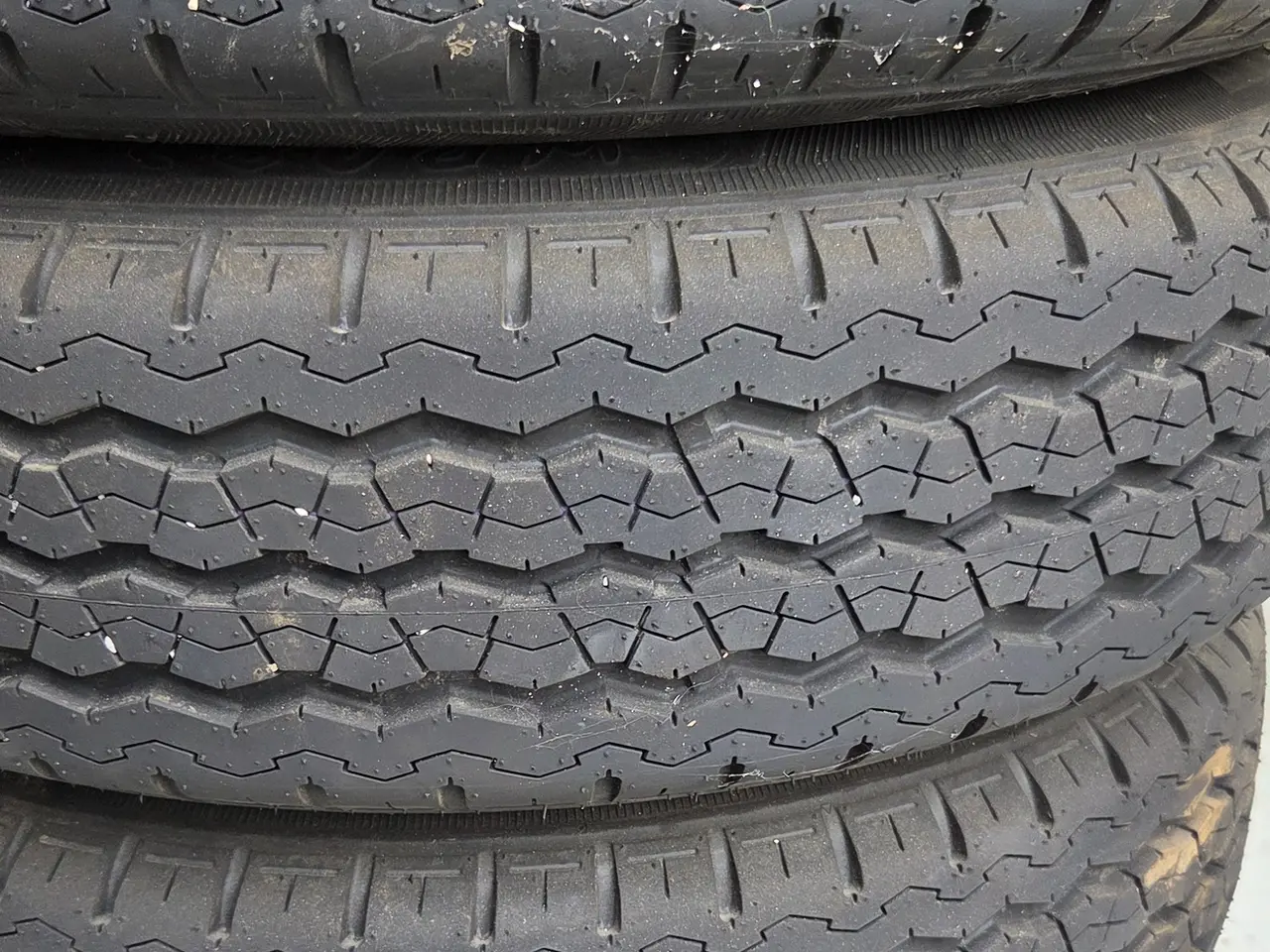 Billede 1 - 4 STK KOMPLETTE TRAILERHJUL