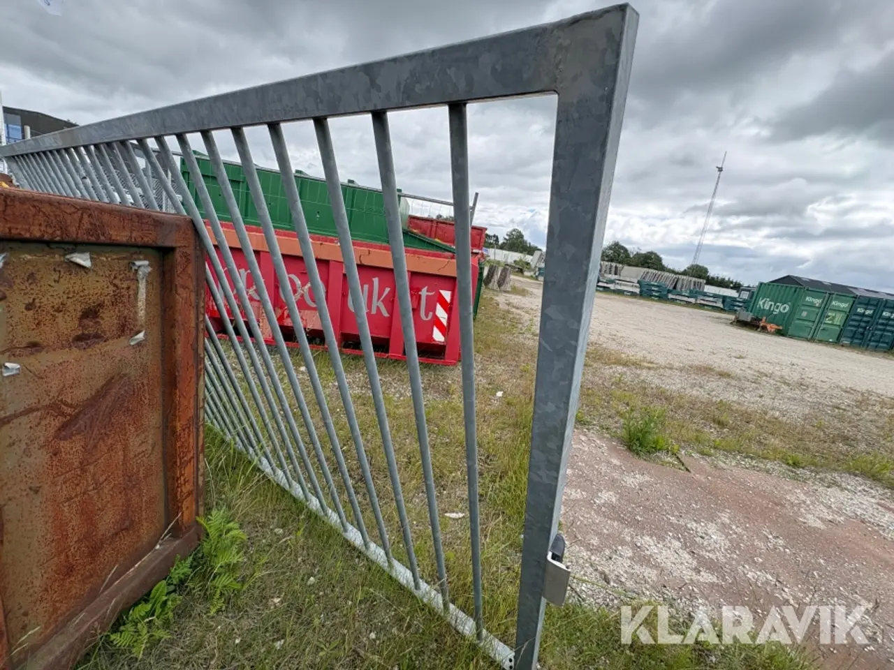Billede 11 - Låge i galvaniseret stål