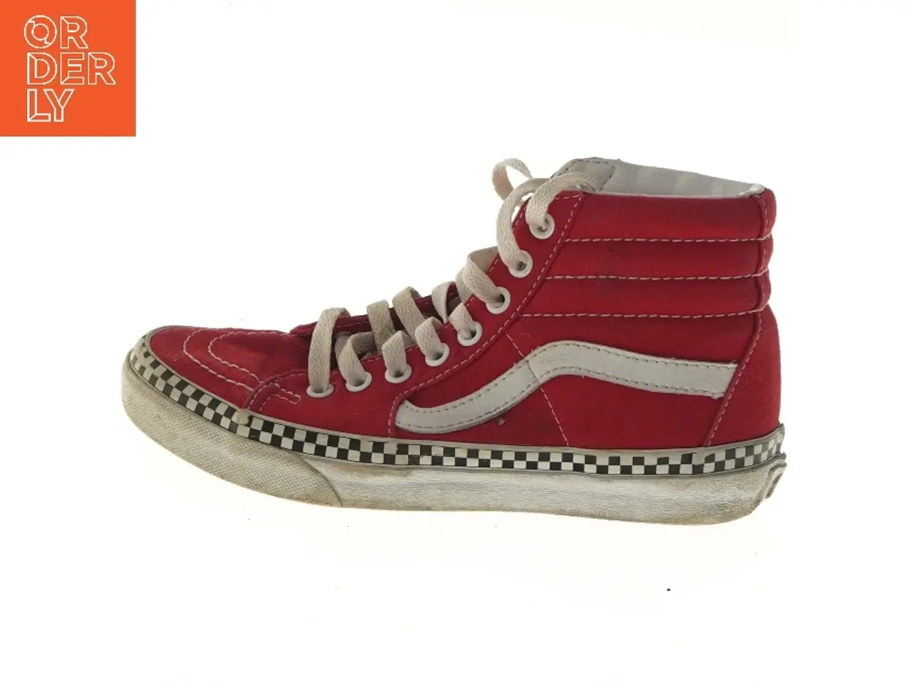 Billede 1 - Røde Vans højtop sneakers fra Vans (str. 36 )