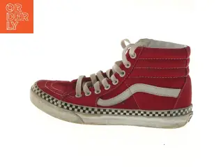 Røde Vans højtop sneakers fra Vans (str. 36 )
