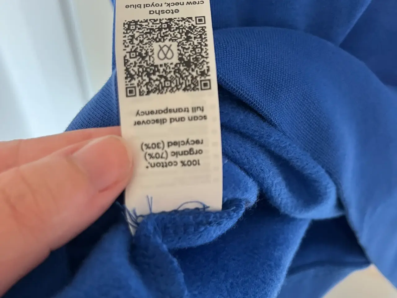 Billede 5 - Blå sweatshirt