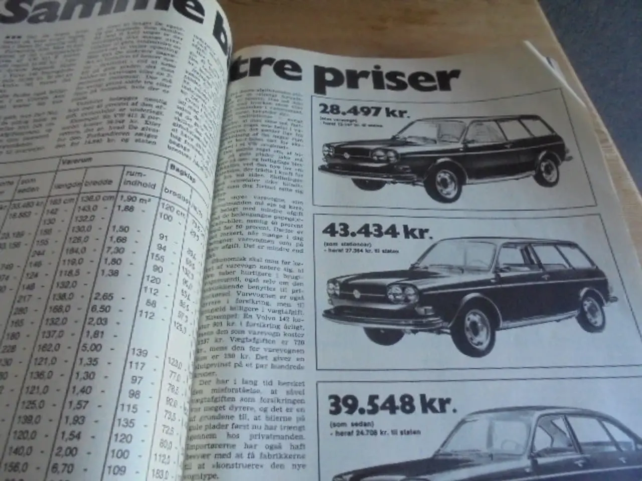 Billede 2 - BILEN OG BÅDEN NR. 6 FRA 1972