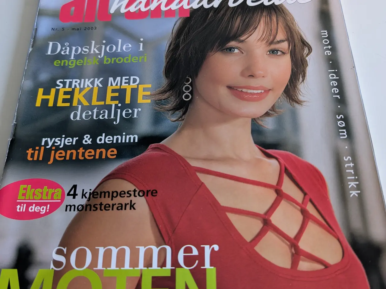 Billede 1 - Alt om håndarbejde blad nr 5 2003