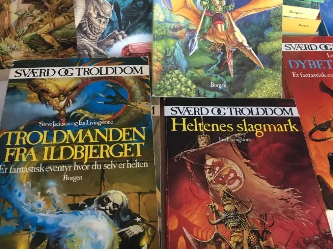 Billede 3 - Sværd Og Trolddom bøger købes.