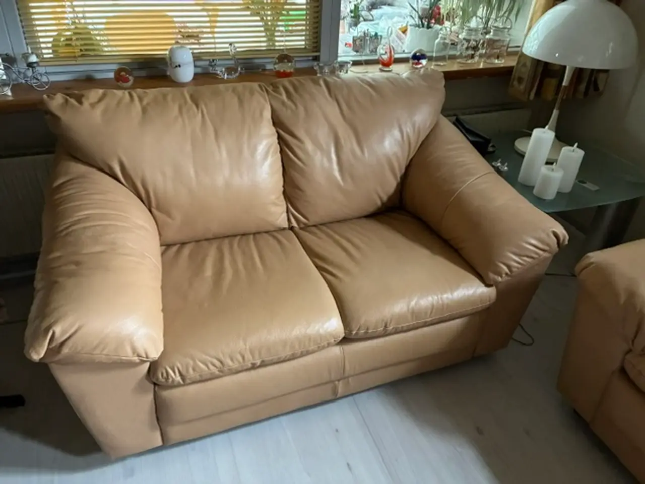 Billede 4 - Læder sofaer 3 + 2 personers.