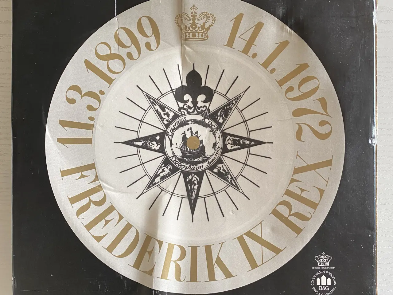 Billede 3 - Frederik IX Mindeplatte, 1899-1972