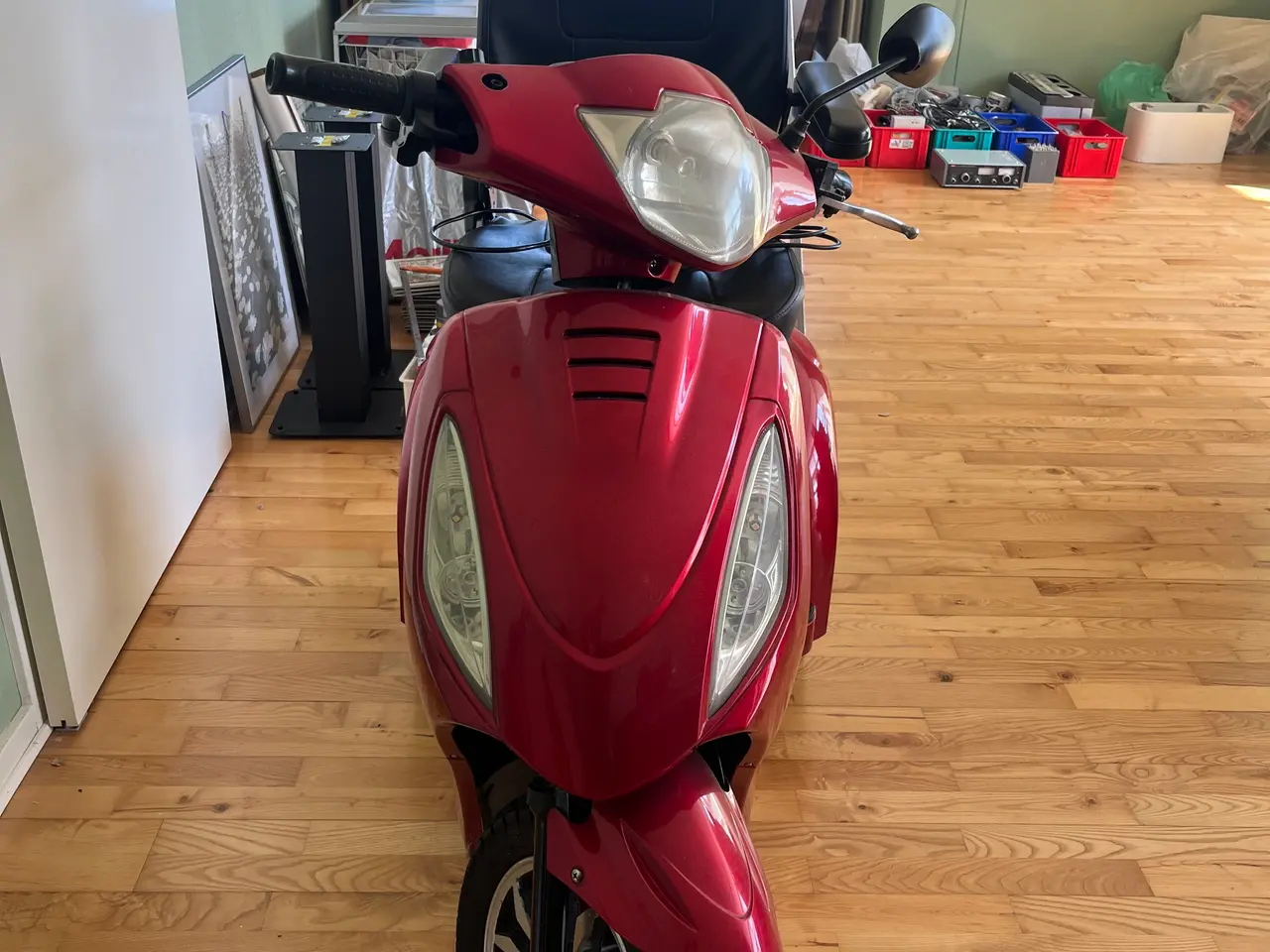 Billede 2 - Blimo el-scooter rød 3-hjulet
