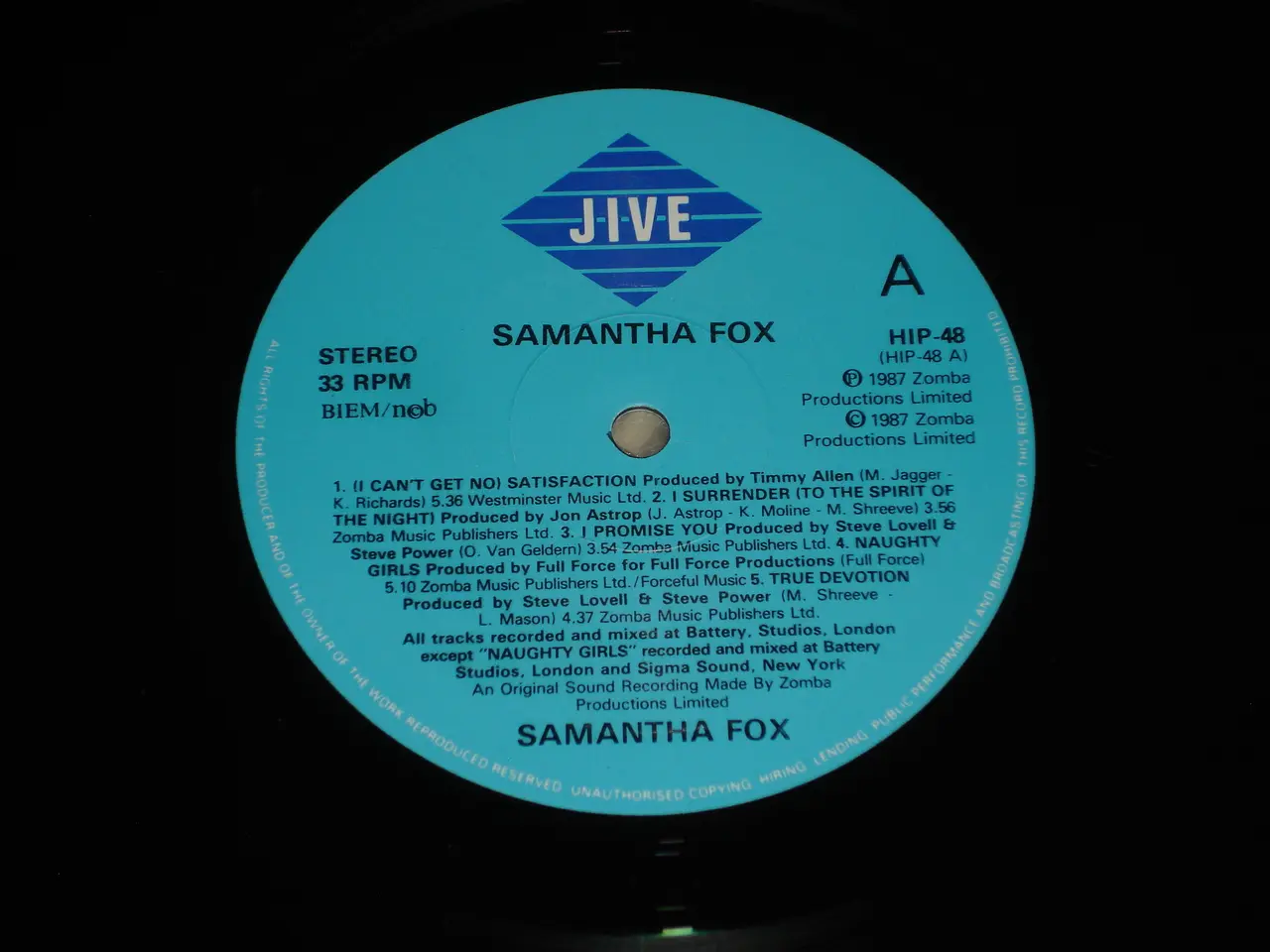 Billede 5 - (Sender gerne) Samantha Fox – Samantha Fox
