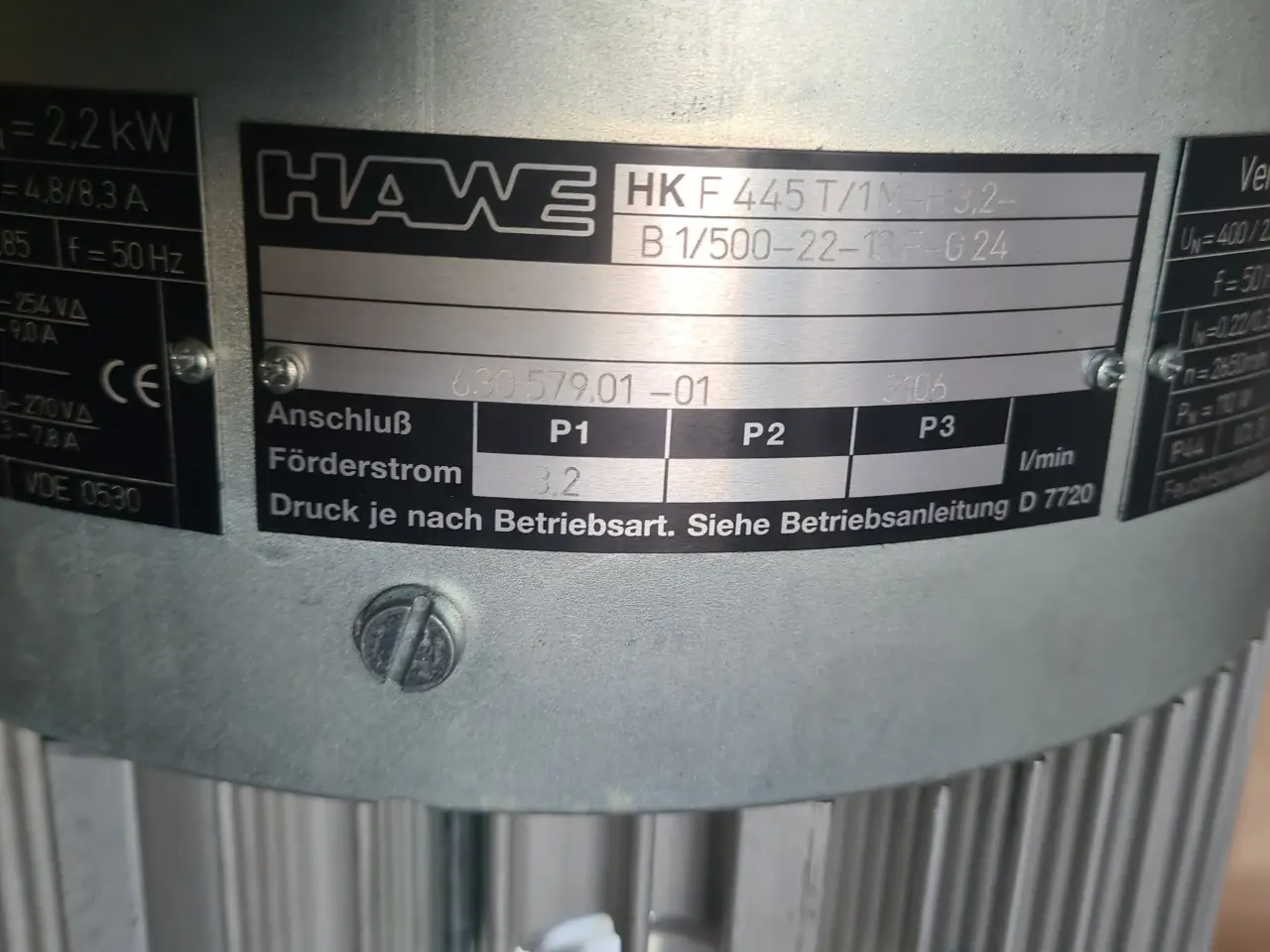 Billede 4 - Hydraulikstation