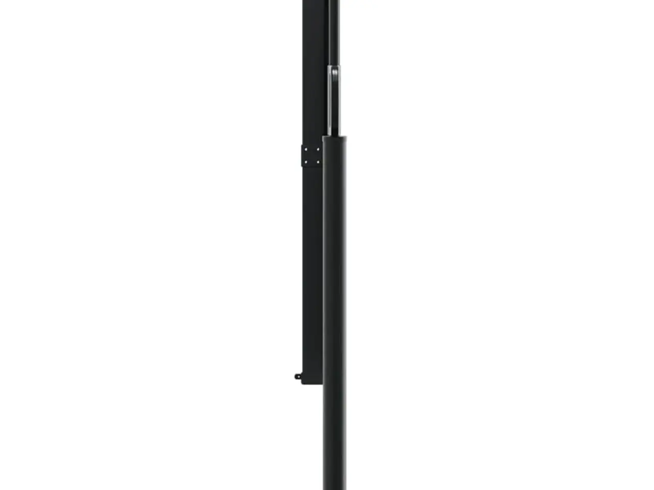 Billede 4 - Sidemarkise 120 × 500 cm - sammenrullelig, sort