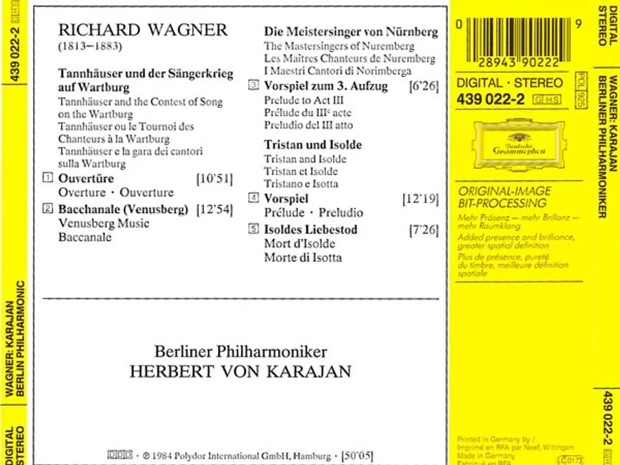 Billede 2 - Wagner* – Tristan Und Isolde • Tannhäuser •… – CD