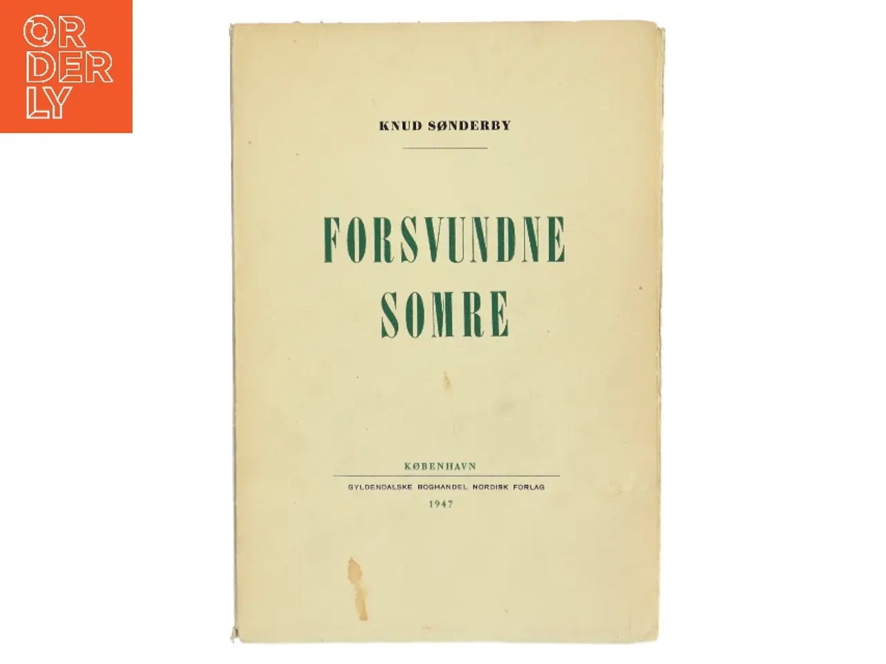 Billede 1 - Forsvundne somre af Knud Sønderby (Bog)