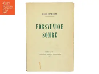 Forsvundne somre af Knud Sønderby (Bog)