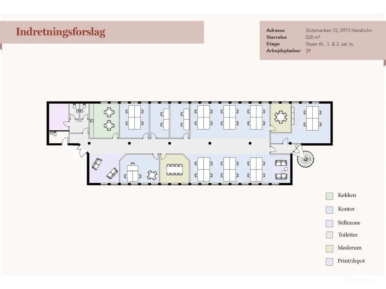 Billede 37 - Lyse og moderne kontorlokaler med rå kant